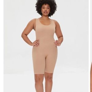 TWO Fitted Tank Rompers (plus size)
